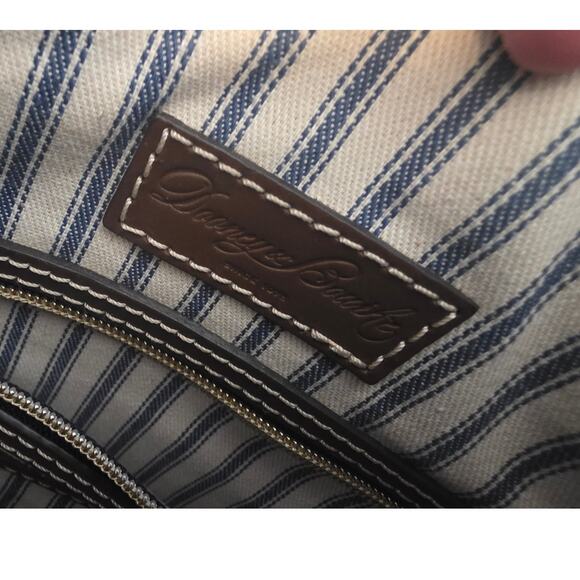 Dooney & Bourke Leather Chestnut Domed Satchel HandBag Purse NEW BBECN1469 - Picture 4 of 10